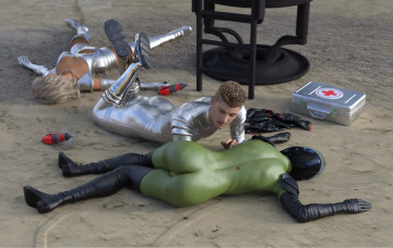 Картинка 3д+графика фантазия+ fantasy фон взгляд девушка