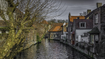 Картинка brugge города брюгге+ бельгия простор