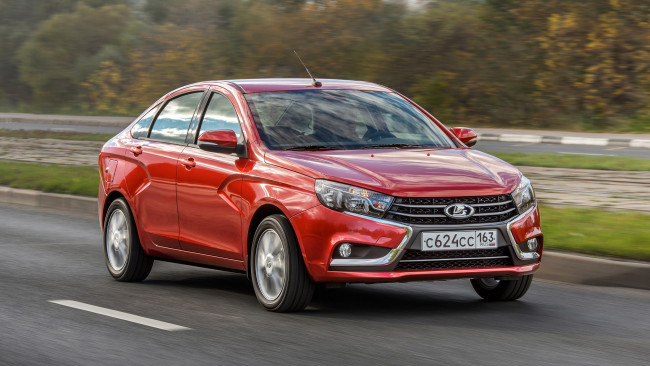 Обои картинки фото лада веста, автомобили, ваз, седаны, vesta, lada, веста, лада