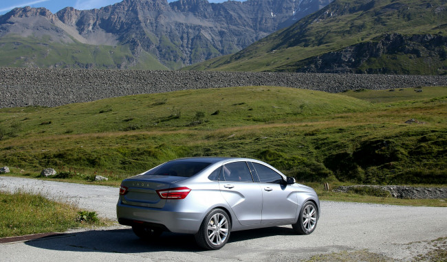 Обои картинки фото лада веста, автомобили, ваз, седаны, vesta, lada, веста, лада