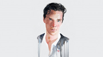 Картинка рисованное кино benedict cumberbatch
