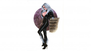 обоя рисованное, комиксы, маска, униформа, фон, девушка