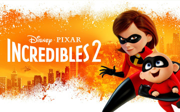 Картинка incredibles+2 мультфильмы постер мультфильм incredibles 2 cуперсемейка