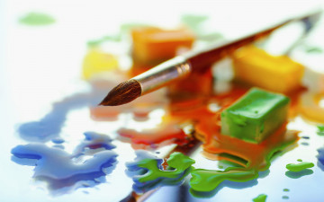 Картинка разное капли +брызги +всплески кисть краски