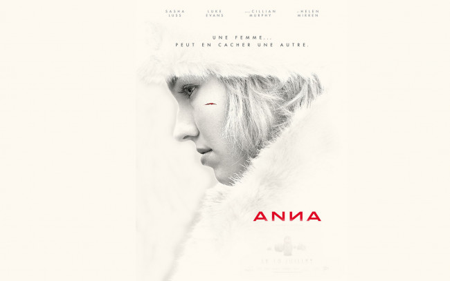 Обои картинки фото кино фильмы, anna, мех, блондинка, лицо