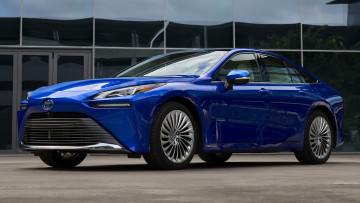 Картинка toyota+mirai+2021+ us автомобили toyota mirai 2021 легендарное японское качество сделанное на века