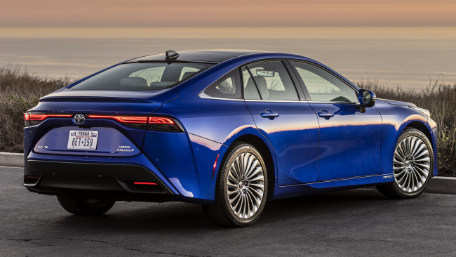 Обои картинки фото toyota mirai 2021 , us, автомобили, toyota, mirai, 2021, легендарное, японское, качество, сделанное, на, века