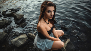 Картинка девушки -+брюнетки +шатенки ewelina luzynska