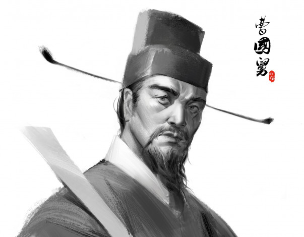 Обои картинки фото рисованное, люди, мудрец, бессмертный, шляпа