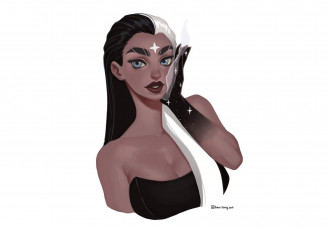 Картинка фэнтези девушки девушка звезды