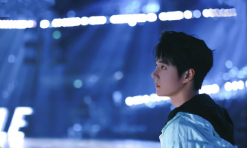 обоя мужчины, wang yi bo, актер, лицо, куртка, капюшон