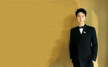обоя мужчины, wang yi bo, актер, костюм, бабочка