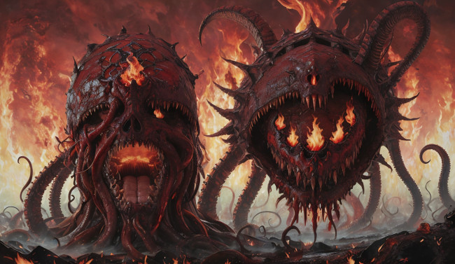 Обои картинки фото фэнтези, существа, нейросети, графика, нейроарт, ai, art, нейронные, сети, рисунки, нейро, искусство