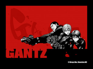 Картинка аниме gantz