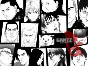 Картинка аниме gantz