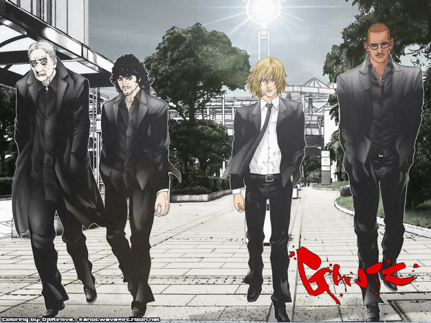 Обои картинки фото аниме, gantz