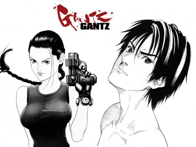 Обои картинки фото аниме, gantz