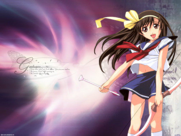 Обои картинки фото аниме, gatekeepers, 21