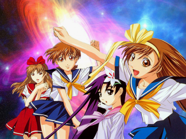 Обои картинки фото аниме, gatekeepers, 21