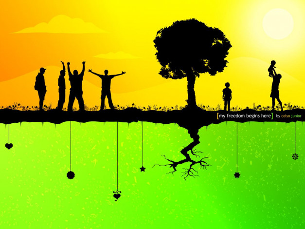 Обои картинки фото векторная, графика