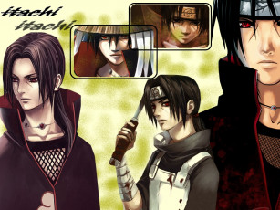 Картинка аниме naruto itachi akatsuki shinobi