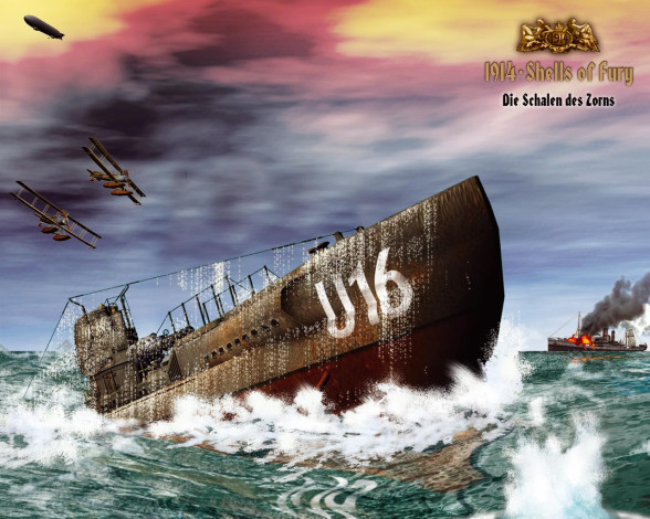 Обои картинки фото 1914, shells, of, fury, видео, игры