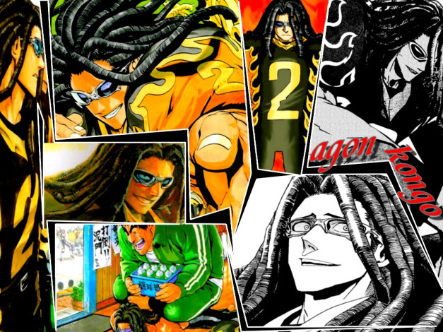 Обои картинки фото аниме, *unknown, другое, eyeshield 21