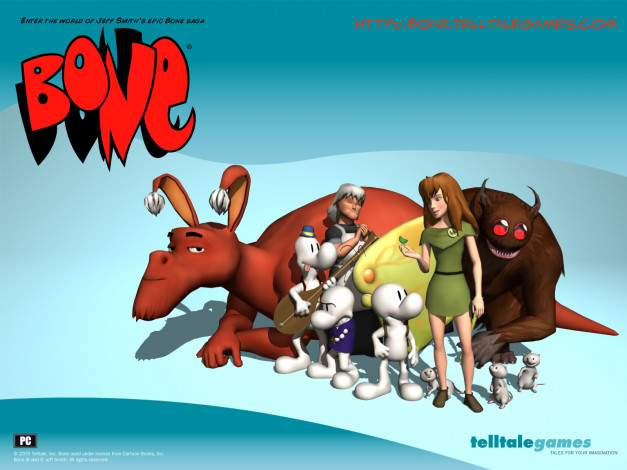 Обои картинки фото bone, out, from, boneville, видео, игры