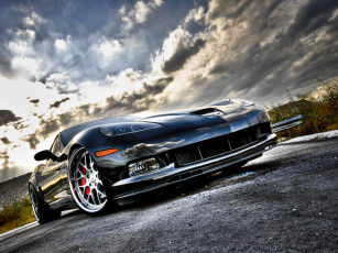 Картинка автомобили corvette