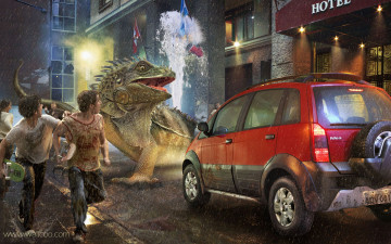 обоя 3д, графика, fantasy, фантазия