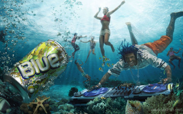 Картинка 3д графика sea undersea море