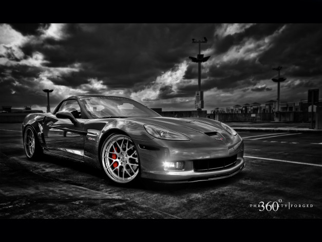 Обои картинки фото автомобили, corvette