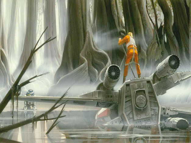 Обои картинки фото фэнтези, star, wars