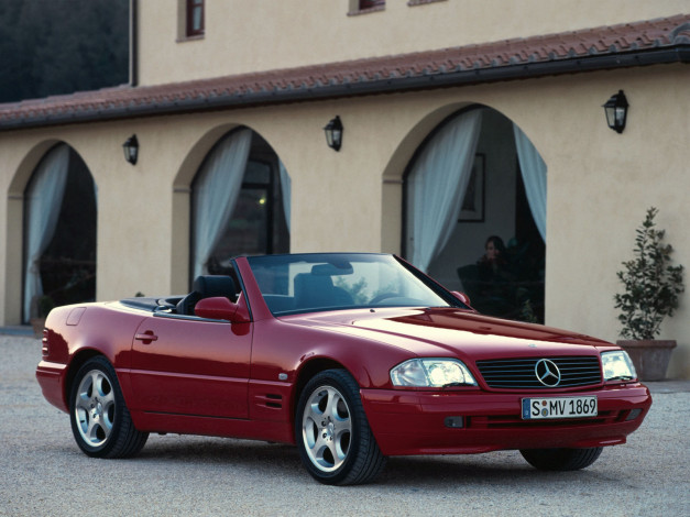 Обои картинки фото sl, 320, автомобили, mercedes, benz