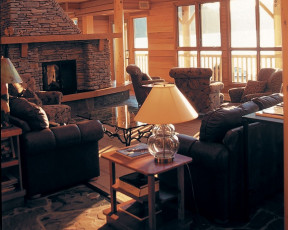 обоя интерьер, гостиная