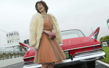 Картинка автомобили авто девушками