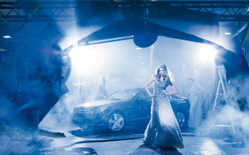 Картинка автомобили авто девушками