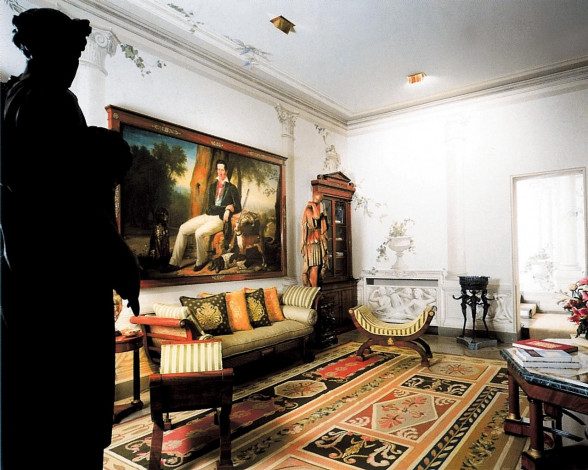 Обои картинки фото интерьер, гостиная