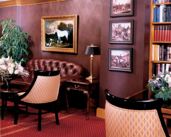 Обои картинки фото интерьер, кабинет, библиотека, офис