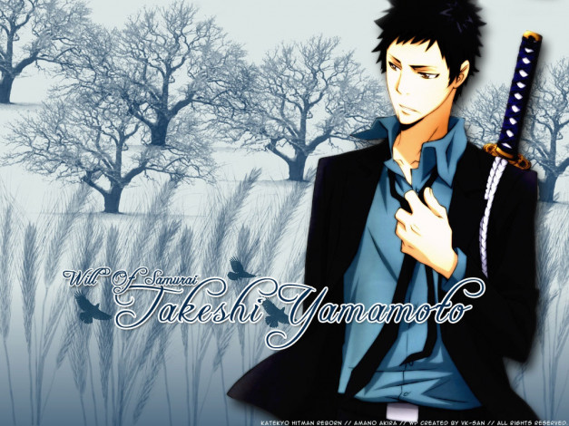 Обои картинки фото аниме, katekyo, hitman, reborn