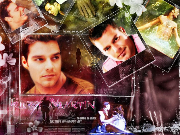 Обои картинки фото музыка, ricky, martin