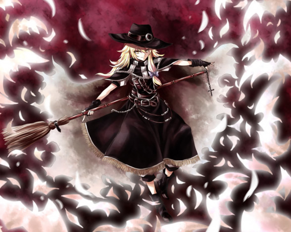 Обои картинки фото аниме, touhou