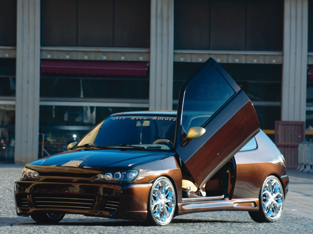 Обои картинки фото автомобили, peugeot