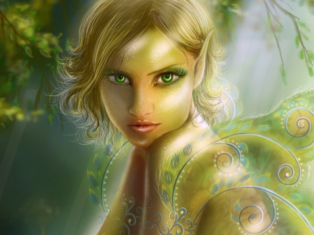 Обои картинки фото фэнтези, эльфы