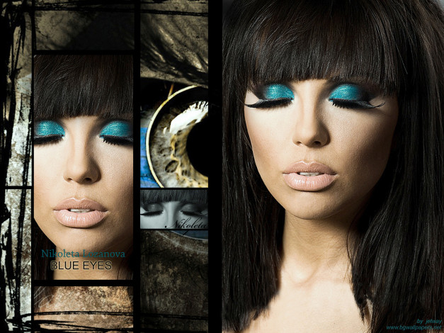 Обои картинки фото Nikoleta Lozanova, девушки