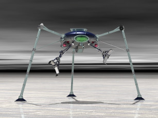 Картинка 3д графика modeling моделирование робот