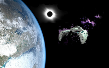 Картинка космос арт вселенная планеты