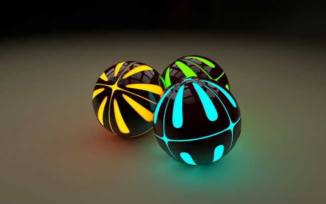 Обои картинки фото 3д, графика, шары