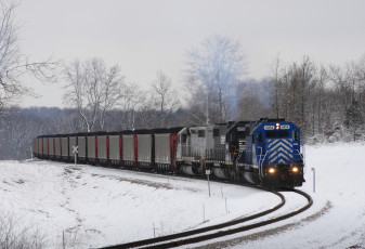 Картинка техника поезда локомотив состав рельсы