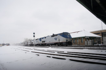 Картинка техника поезда рельсы состав локомотив